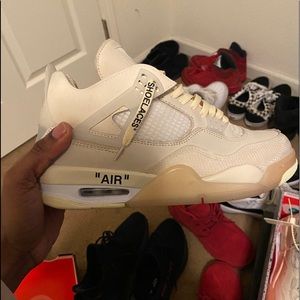 Off white Jordan retro 4
